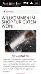 Mobile Screenshot of feine-weine.at